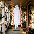 Lighted Swing Ghost Halloween Hanging Decor