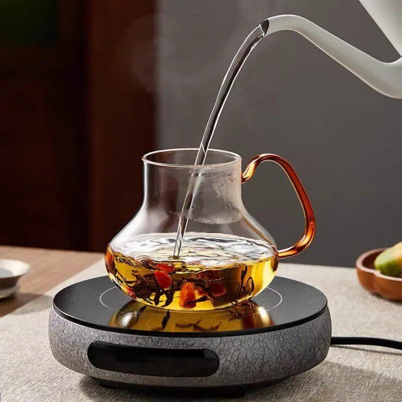 600ml Borosilicate Glass Teapot With Titanium Strainer