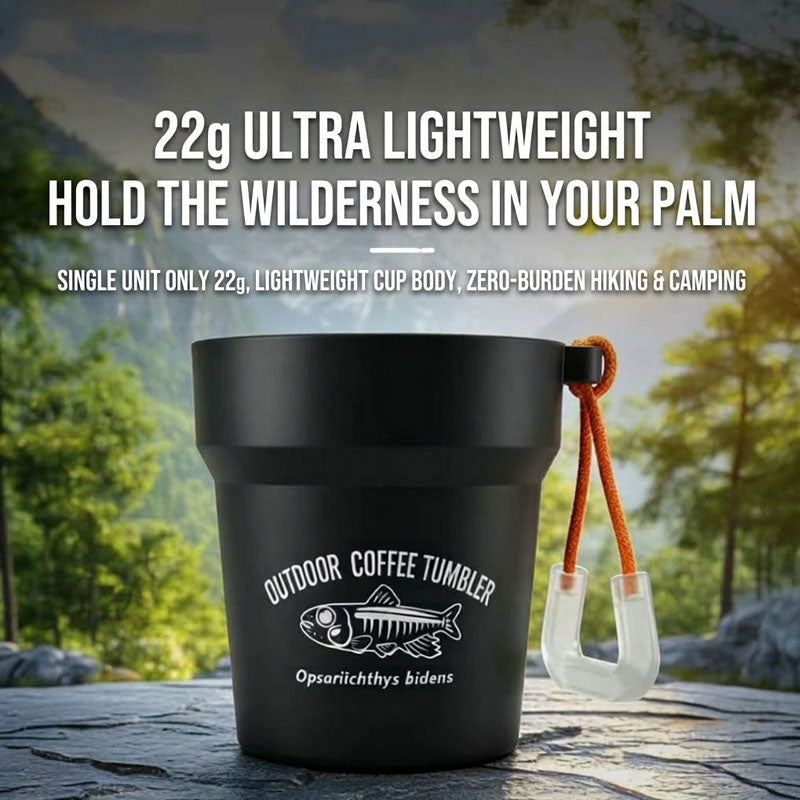 Stackable Camping Cups 5 Pack