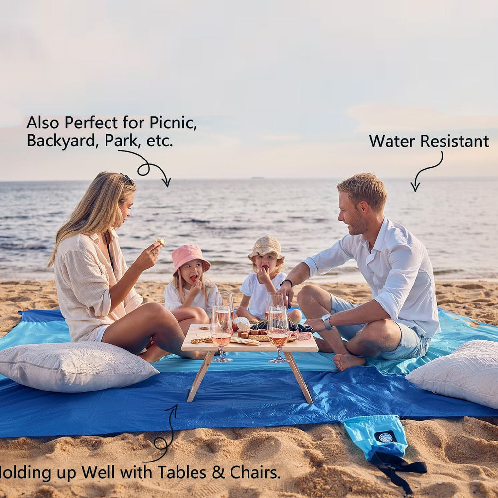 Tappetino da Spiaggia Antisabbia per Picnic all'Aperto