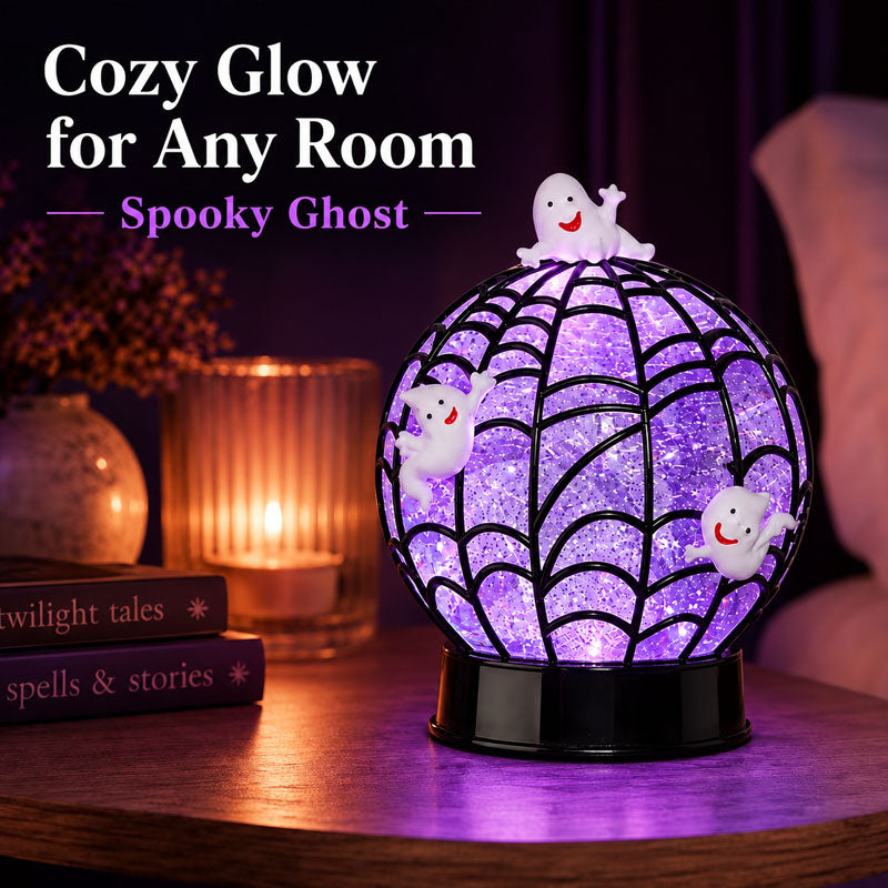 Halloween Glitter Crystal Globe Light
