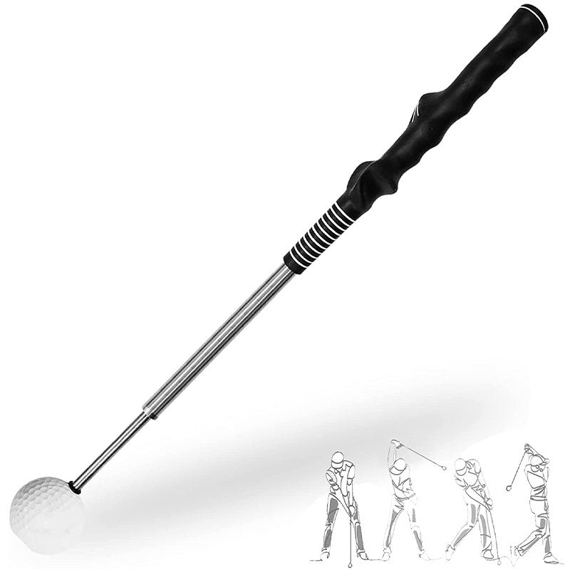 Aide d'entraînement au swing de golf rétractable