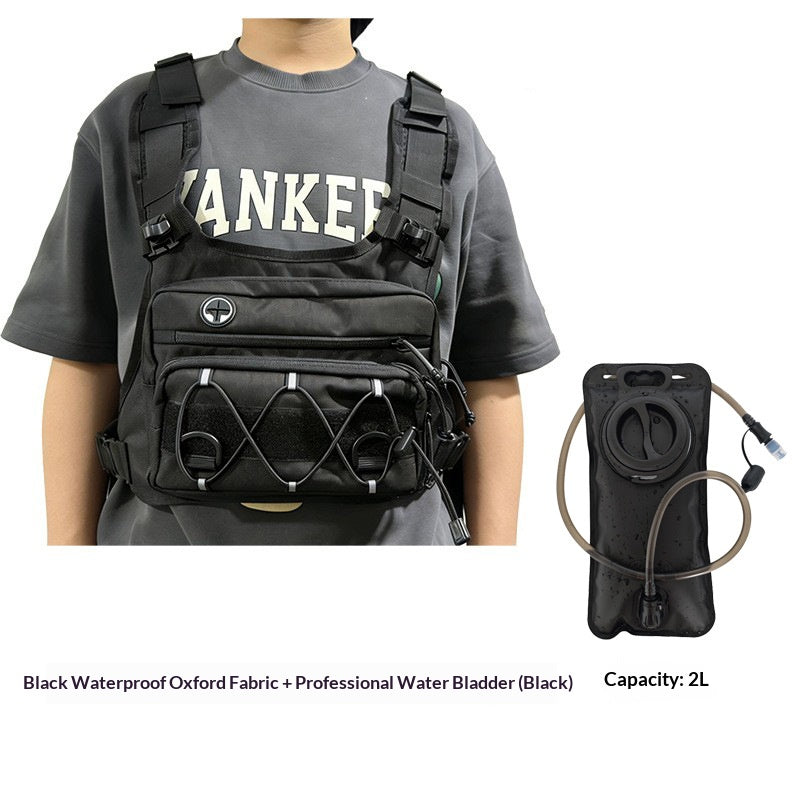 Water-Resistant Oxford Tactical Chest Bag