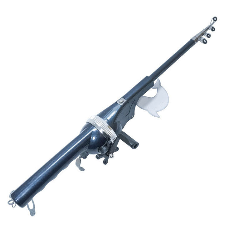 Portable Foldable Fishing Rod with Reel