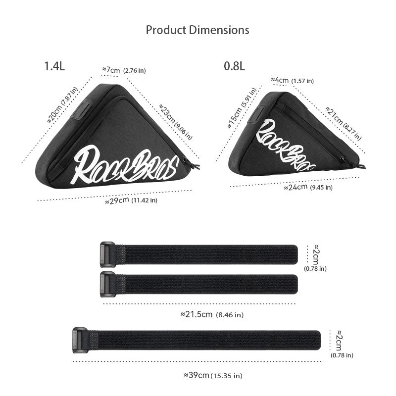 Bicycle Triangle Frame Bag
