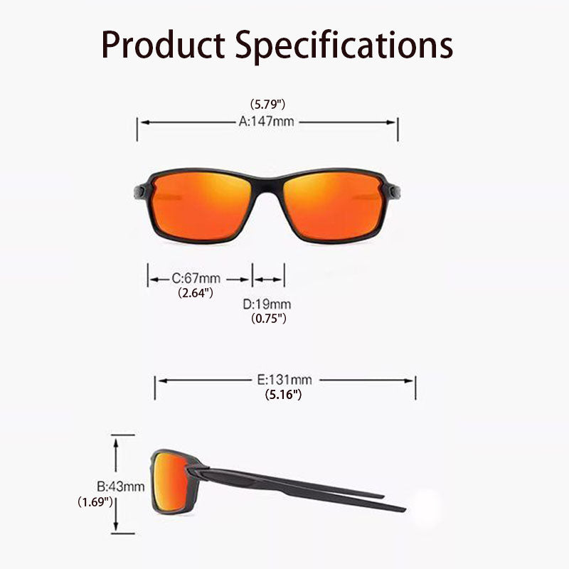 Polarized Sports Outdoor Sunglasses