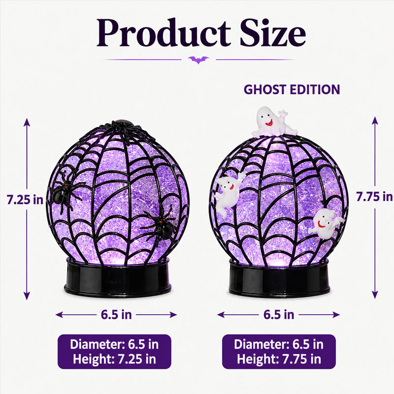 Halloween Glitter Crystal Globe Light