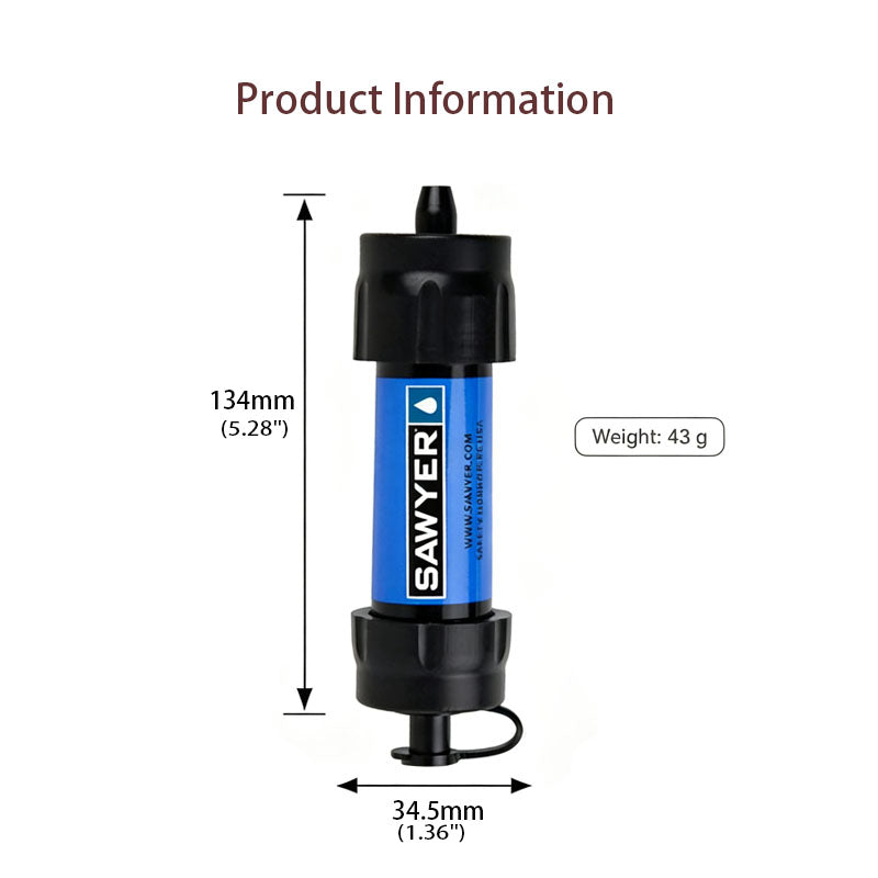 Portable Outdoor Water Filter Straw