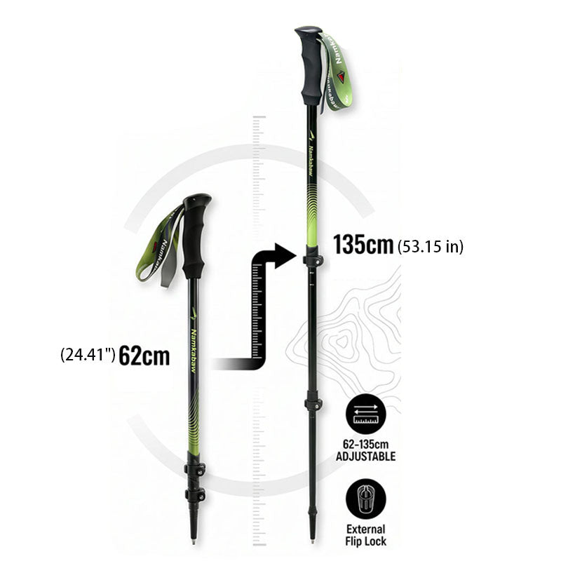Adjustable Aluminum Trekking Poles