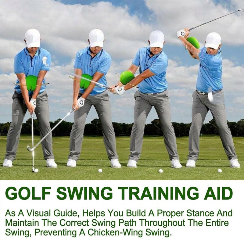 Golf Swing Training Aid Y‑Shape Practice Ball