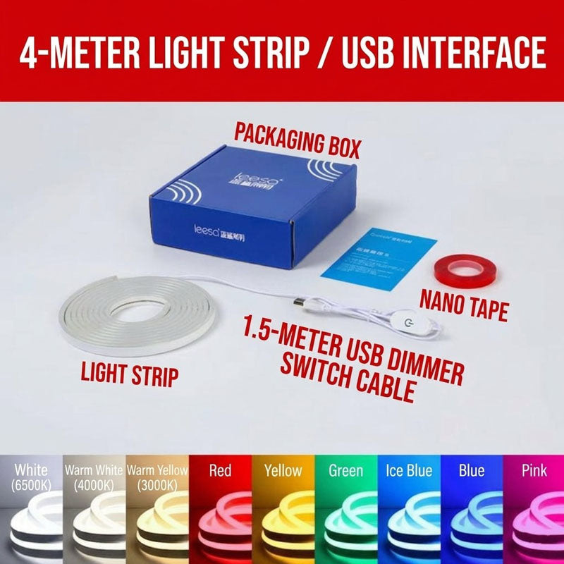 Snowboard LED Light Strip