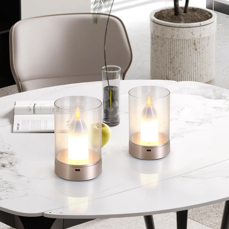 Sensor Rechargeable LED Candle Night Light