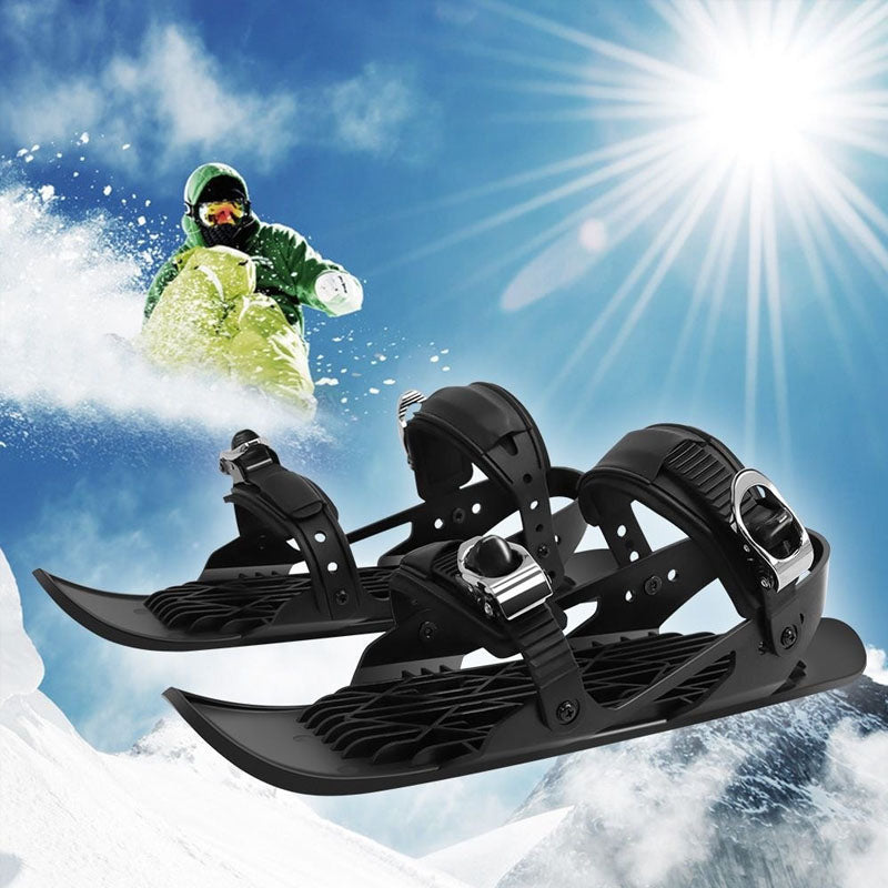 Mini Ski Skates Snowboard For Shoes