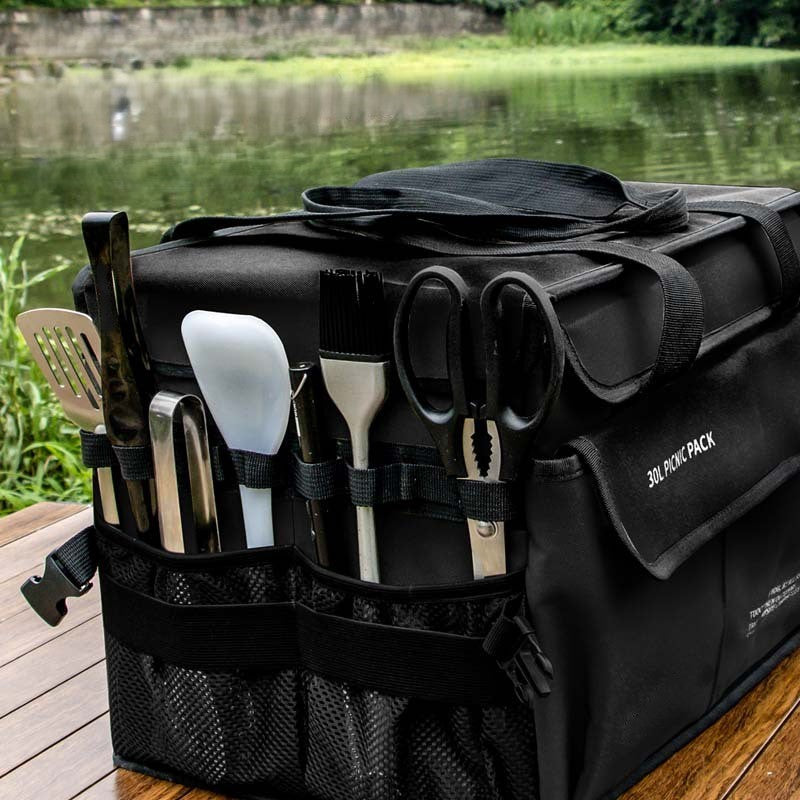 Large-capacity outdoor gear storage box