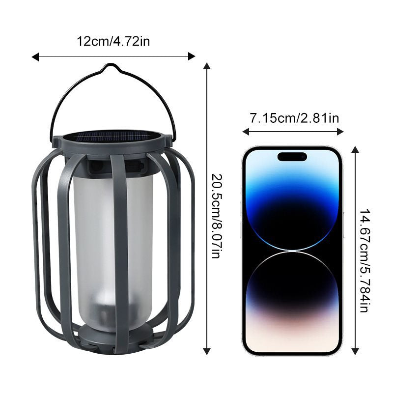 Solar USB‑C Rechargeable Camping Lantern