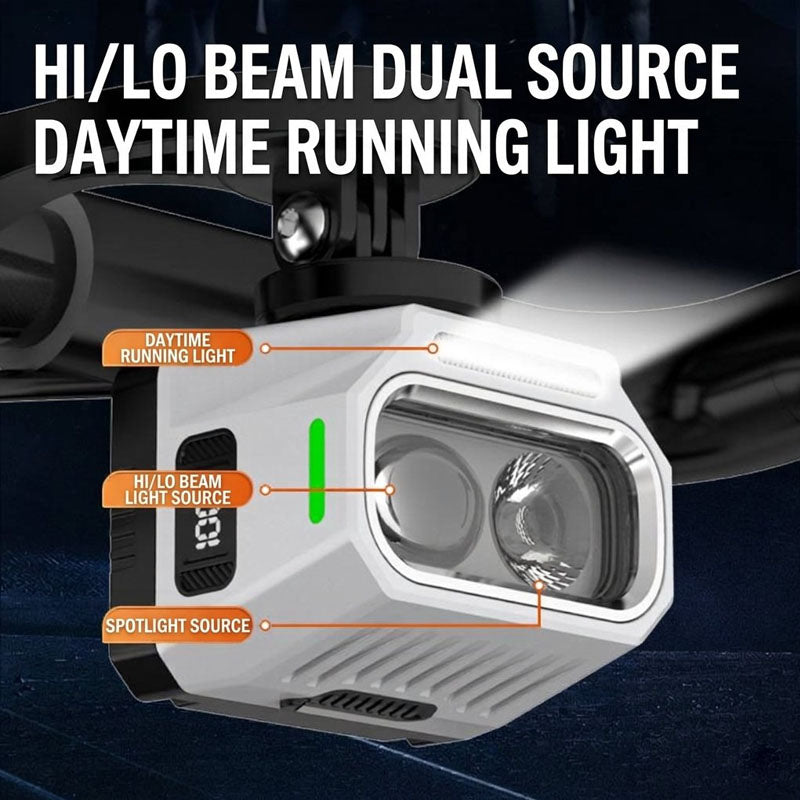 Dual Color Bike Light With Remote Control