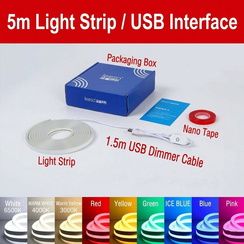 Snowboard LED Light Strip