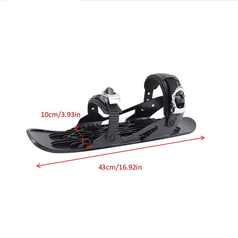 Mini Ski Skates Snowboard For Shoes