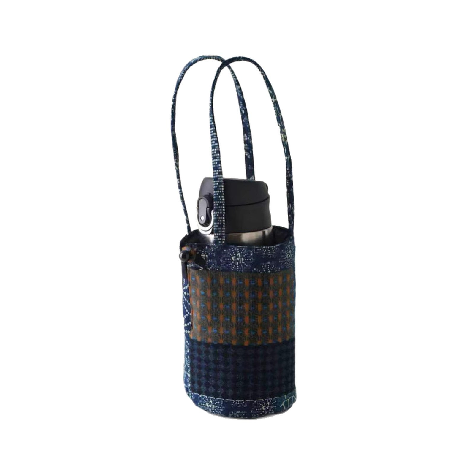 Borsa da trasporto per borraccia in stoffa vintage