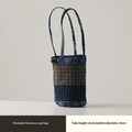 Borsa da trasporto per borraccia in stoffa vintage