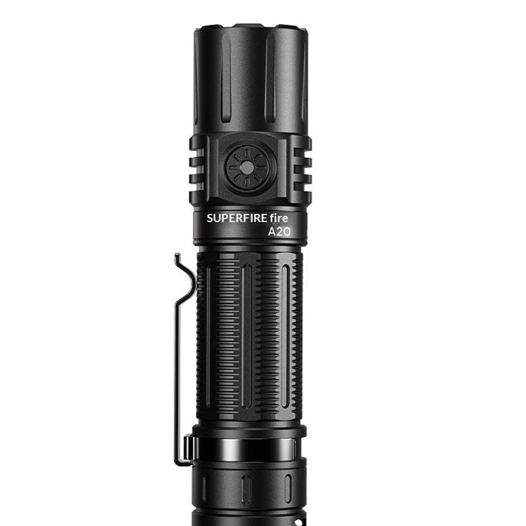 SUPERFIRE A Series Waterproof Rechargeable Tactical Flashlight