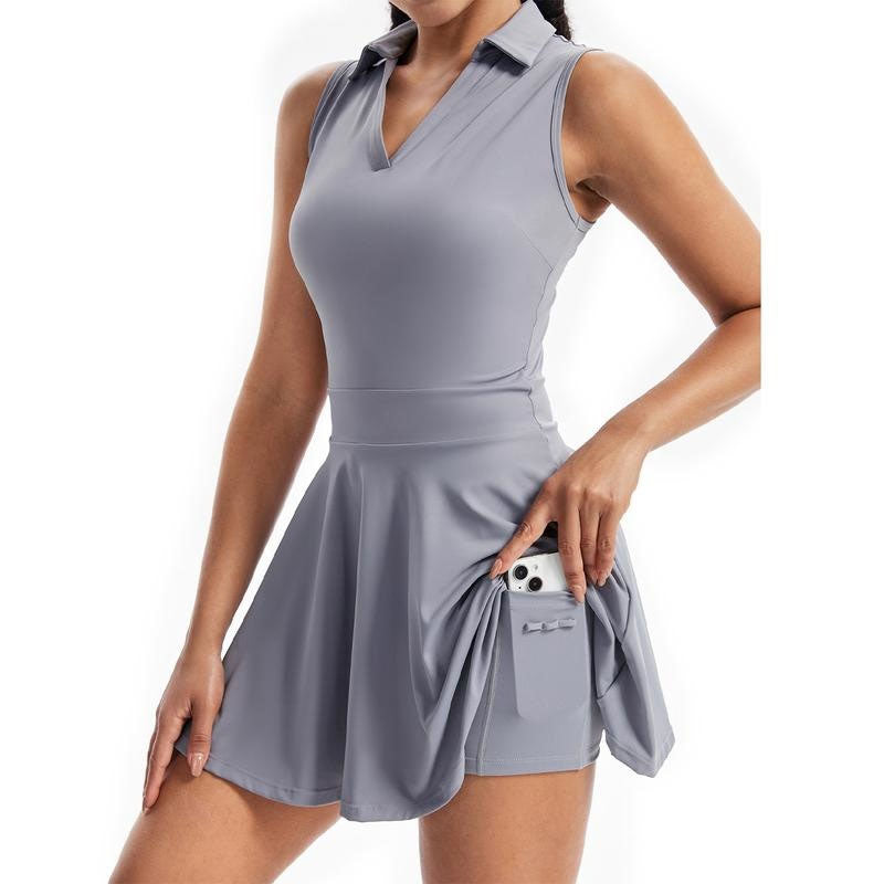 Womens Quick Dry Golf Tennis Skort Dress