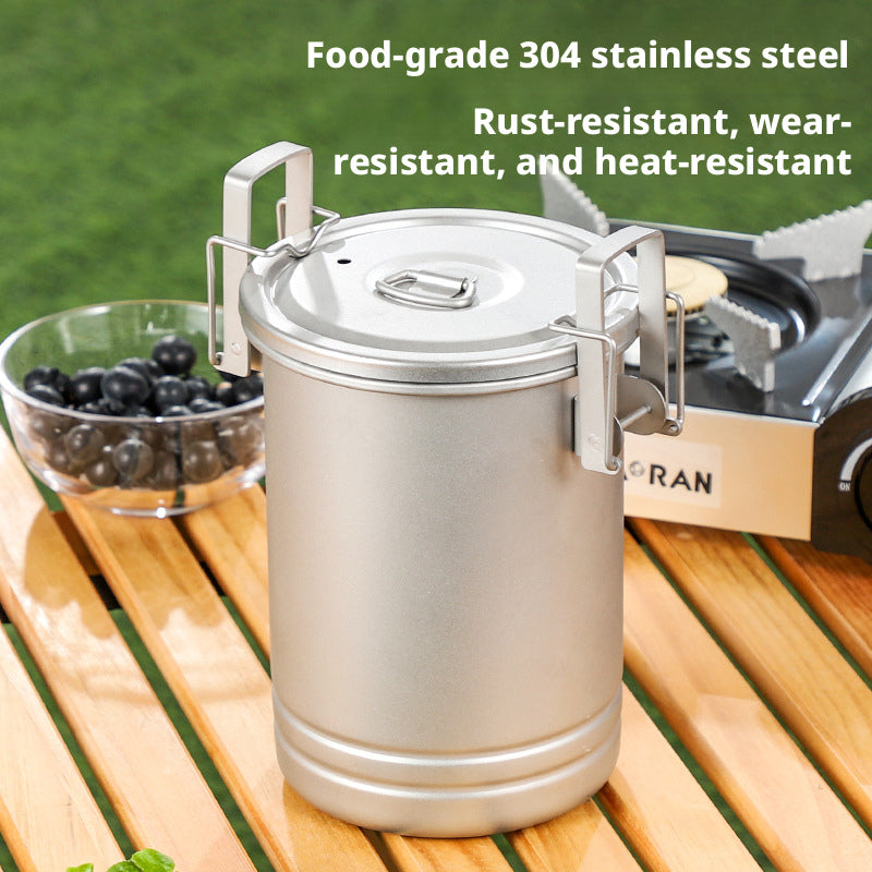 Portable Camping Cook Pot Set