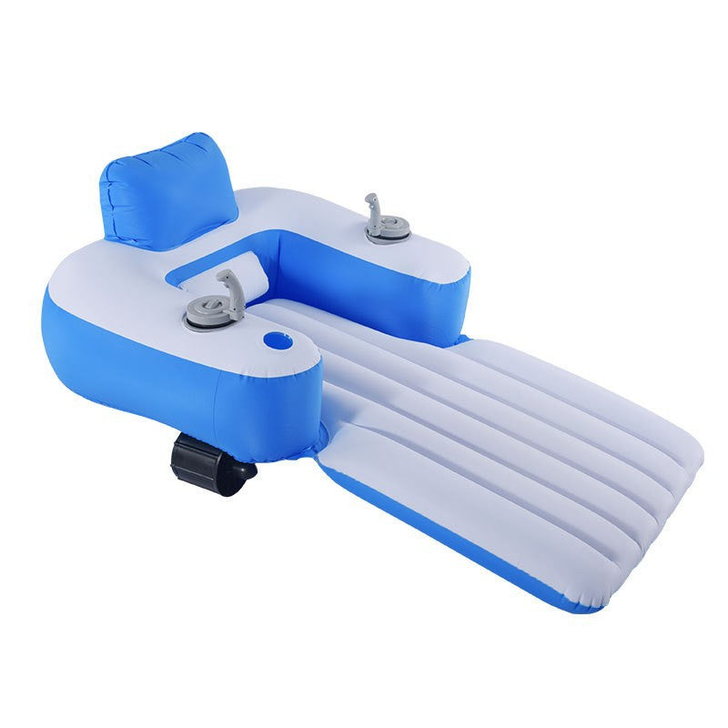 Motorized Inflatable Water Lounger With Battery（Dual thrusters）