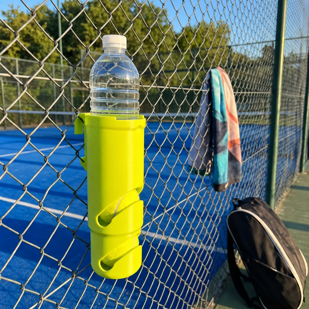 Portapalline da tennis da montare sulla recinzione