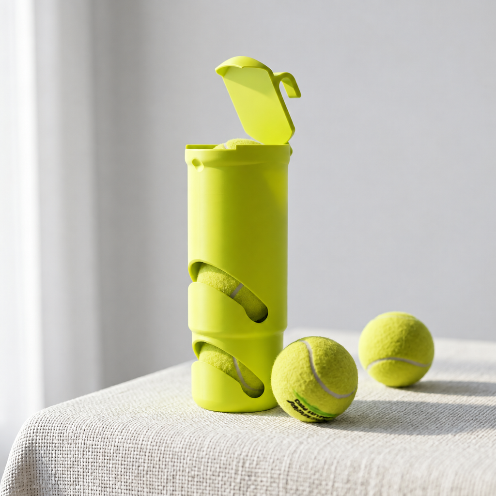 Portapalline da tennis da montare sulla recinzione