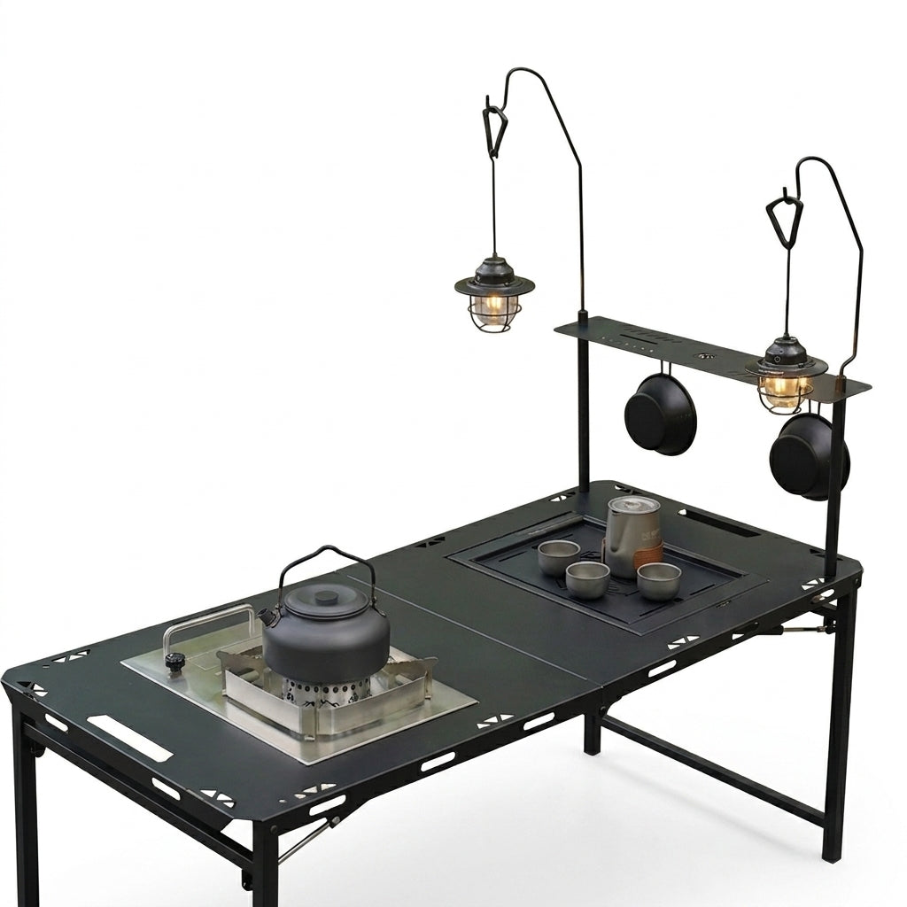 Sistema Tavolo da Campeggio Tattico Idraulico Modulare IGT (la Serie IGT è compatibile con accessori modulari)