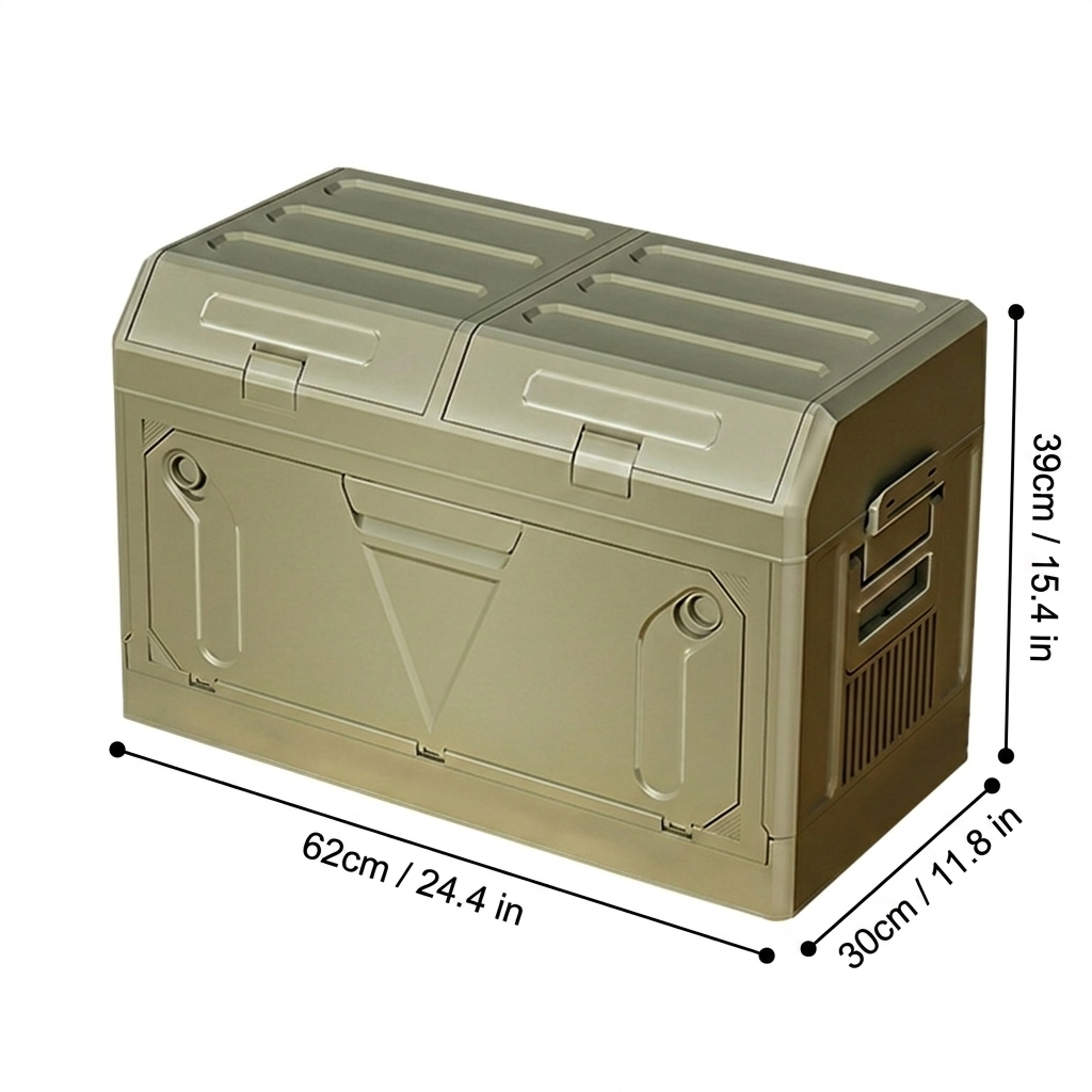 Foldable Outdoor Storage Crate