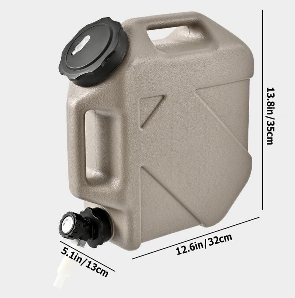 Tragbarer Outdoor-Wassertank mit zwei Griffen