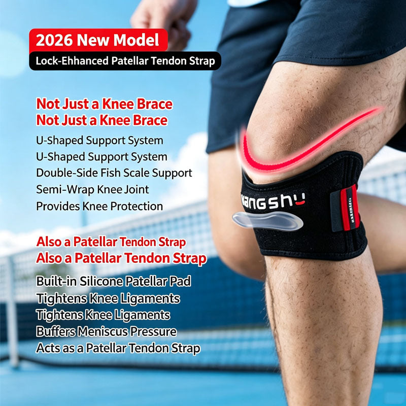 Dual Function Patella Knee Strap for Sports
