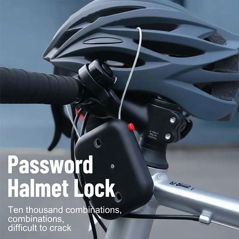 Retractable steel cable combination lock