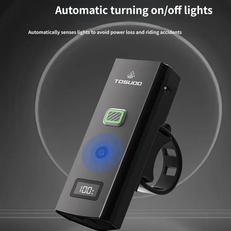 Bike Front Light, Smart Sensor Bicycle Headlight