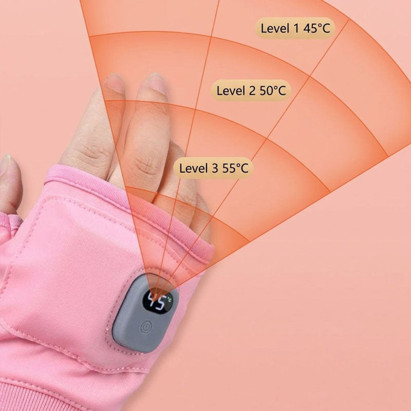 Rechargeable heated gloves