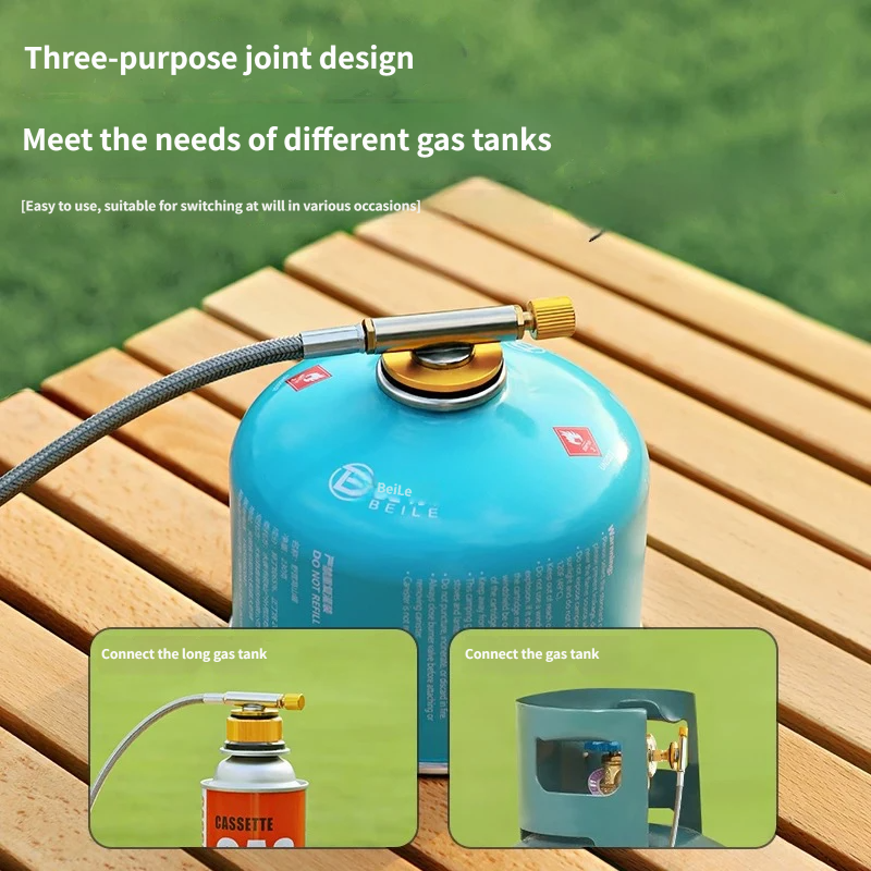 Fornello a gas per campeggio antivento da 25000W all'aperto