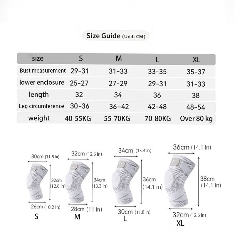 Strap Compression Knee Brace for Sports