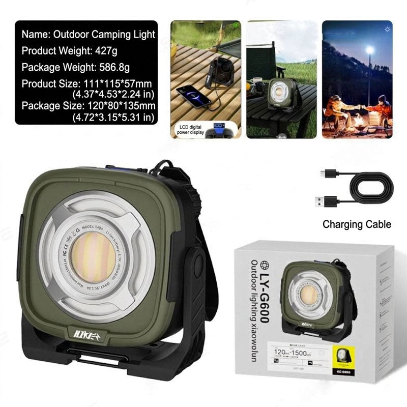 6000mAh Outdoor Camping Light