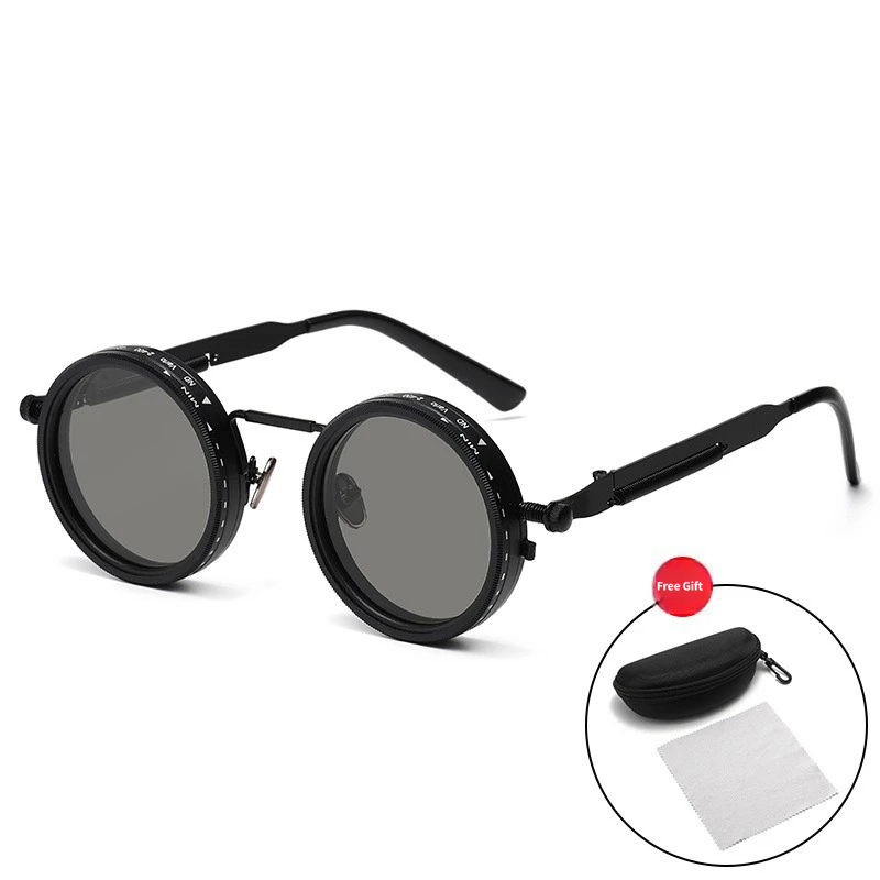 Retro Adjustable ND Dimming Sunglasses