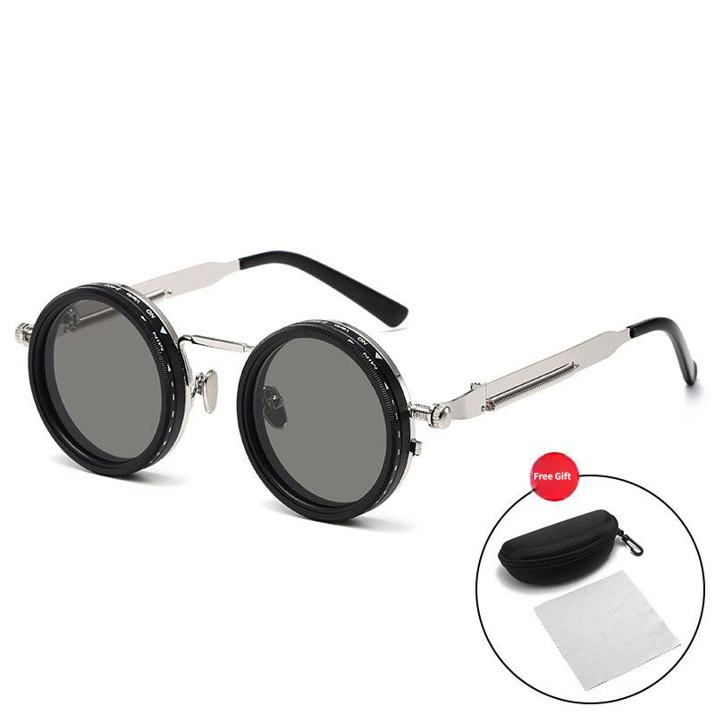 Retro Adjustable ND Dimming Sunglasses
