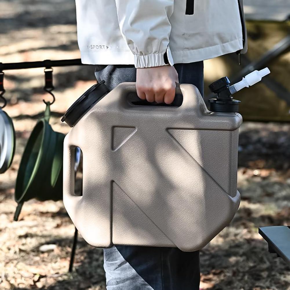 Tragbarer Outdoor-Wassertank mit zwei Griffen