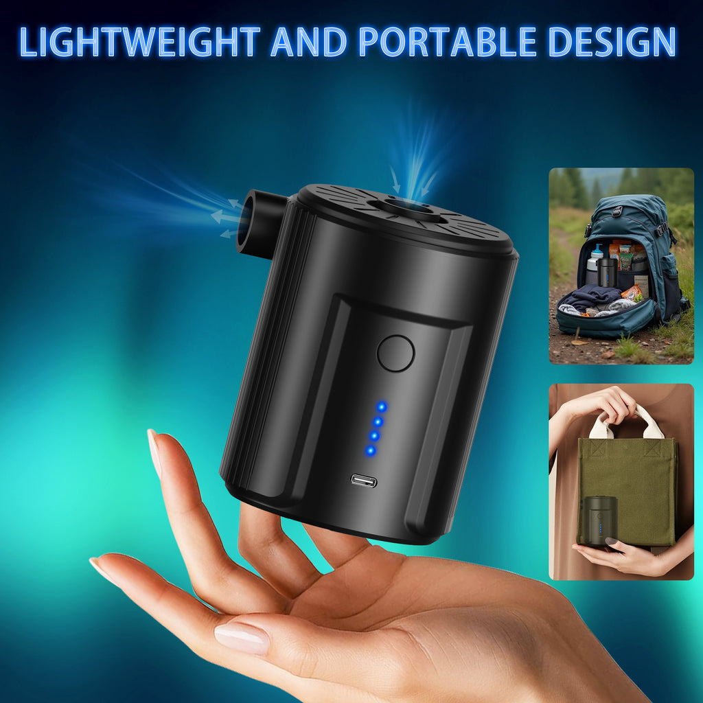 2-in-1 Portable Camping Inflator Deflator