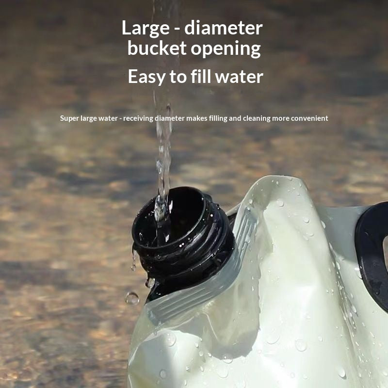 Sac à eau portatif pliable de 8L pour le plein air