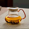 600ml Borosilicate Glass Teapot With Titanium Strainer