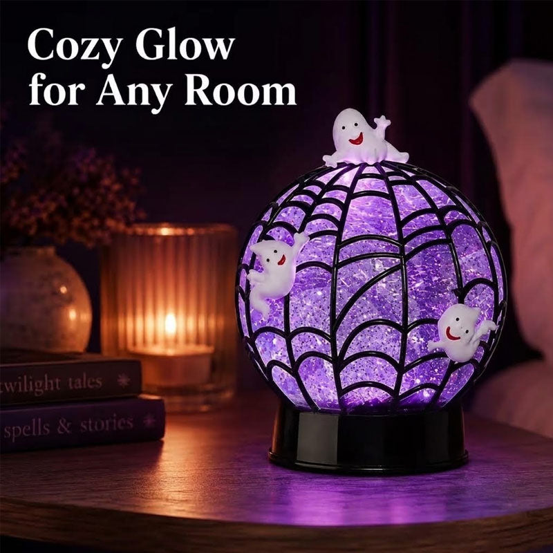 Halloween Glitter Crystal Globe Light