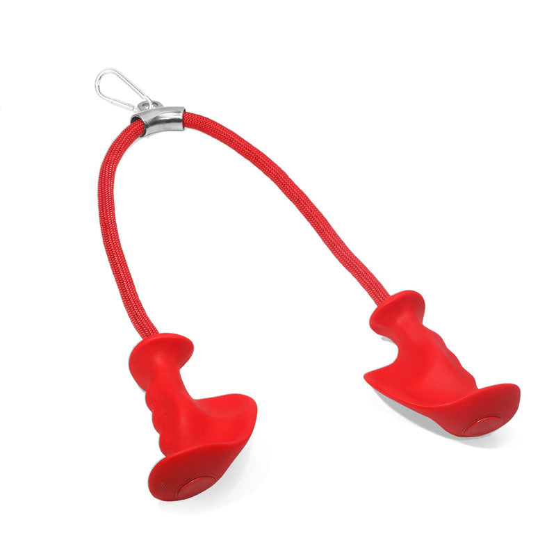 Cable machine handle workout