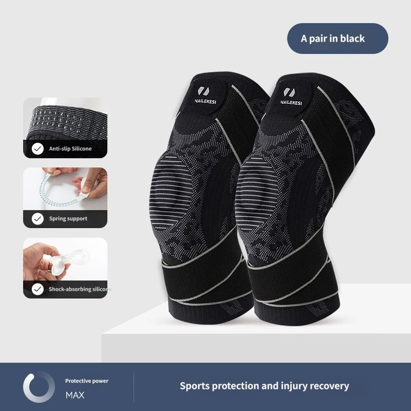 Strap Compression Knee Brace for Sports