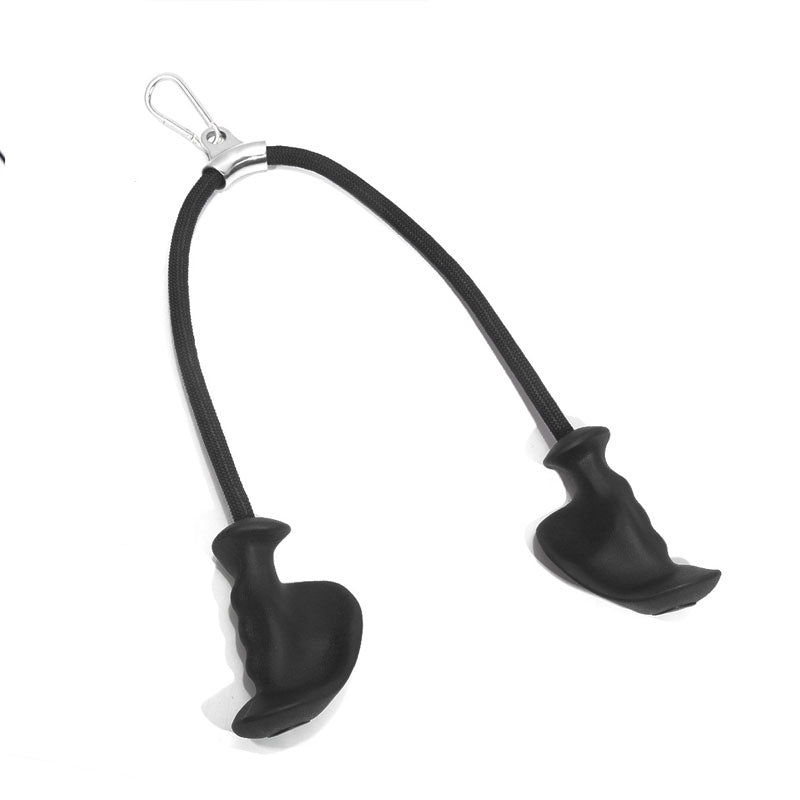 Cable machine handle workout